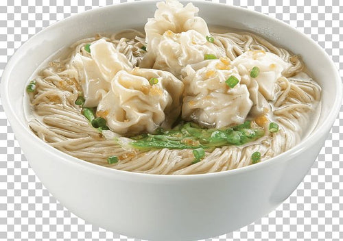 RICE NOODLE WITH WONTON